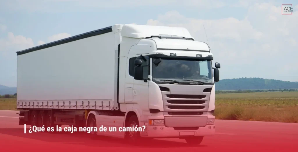 ¿Qué es la caja negra de un camión