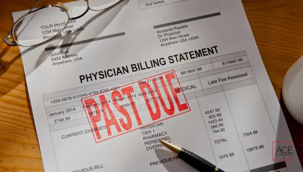 Medical bill after a car accident - Ace Law Group