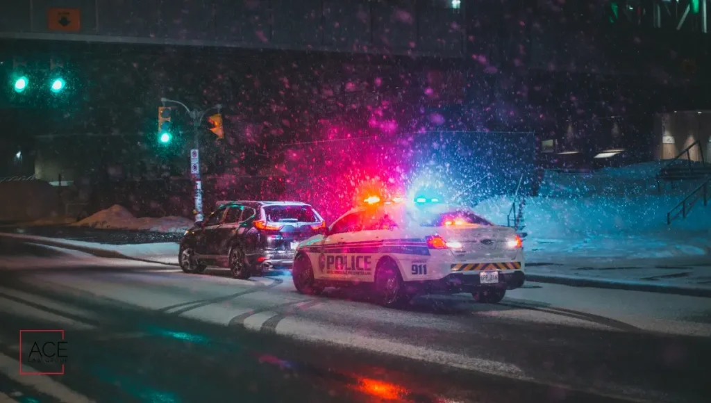DUI Police stop