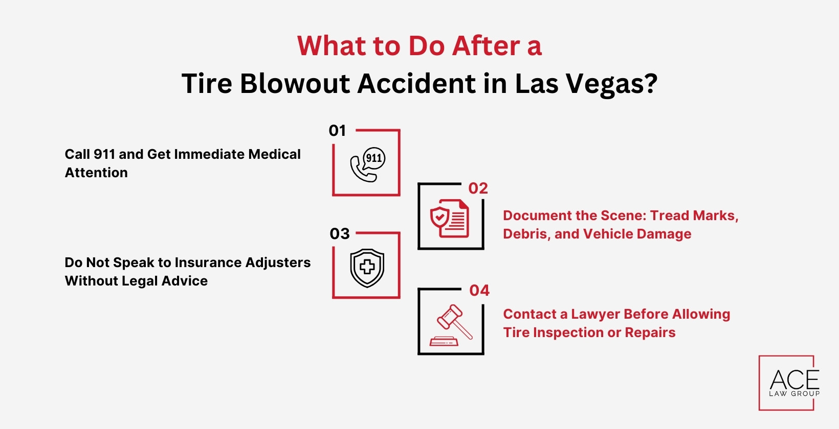 What to Do After a Tire Blowout Accident in Las Vegas?