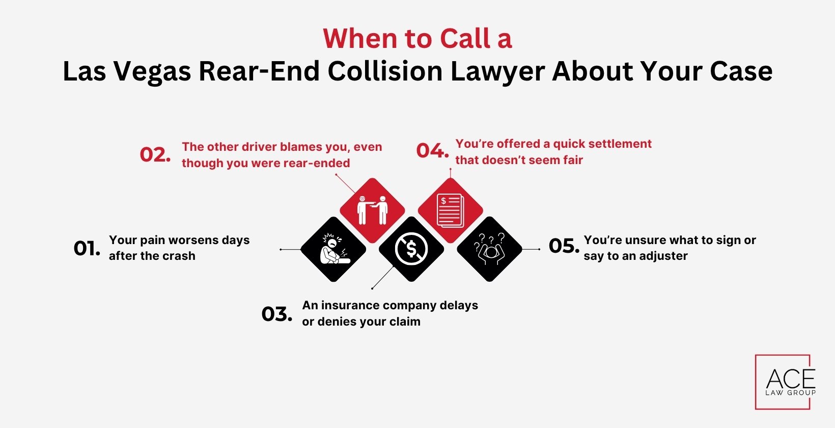 When to Call a Las Vegas Rear-End Collision Lawyer About Your Case