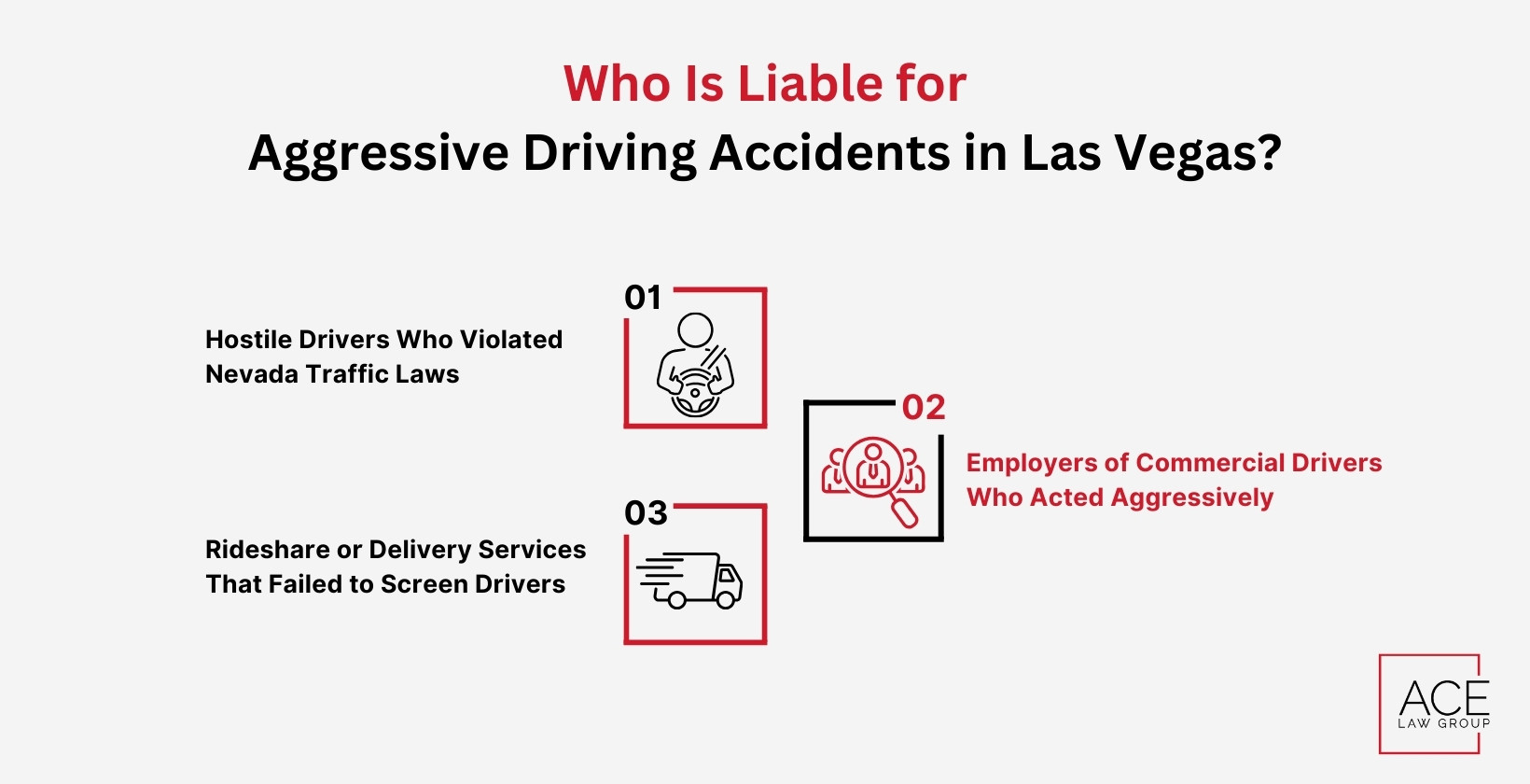 Who Is Liable for Aggressive Driving Accidents in Las Vegas?