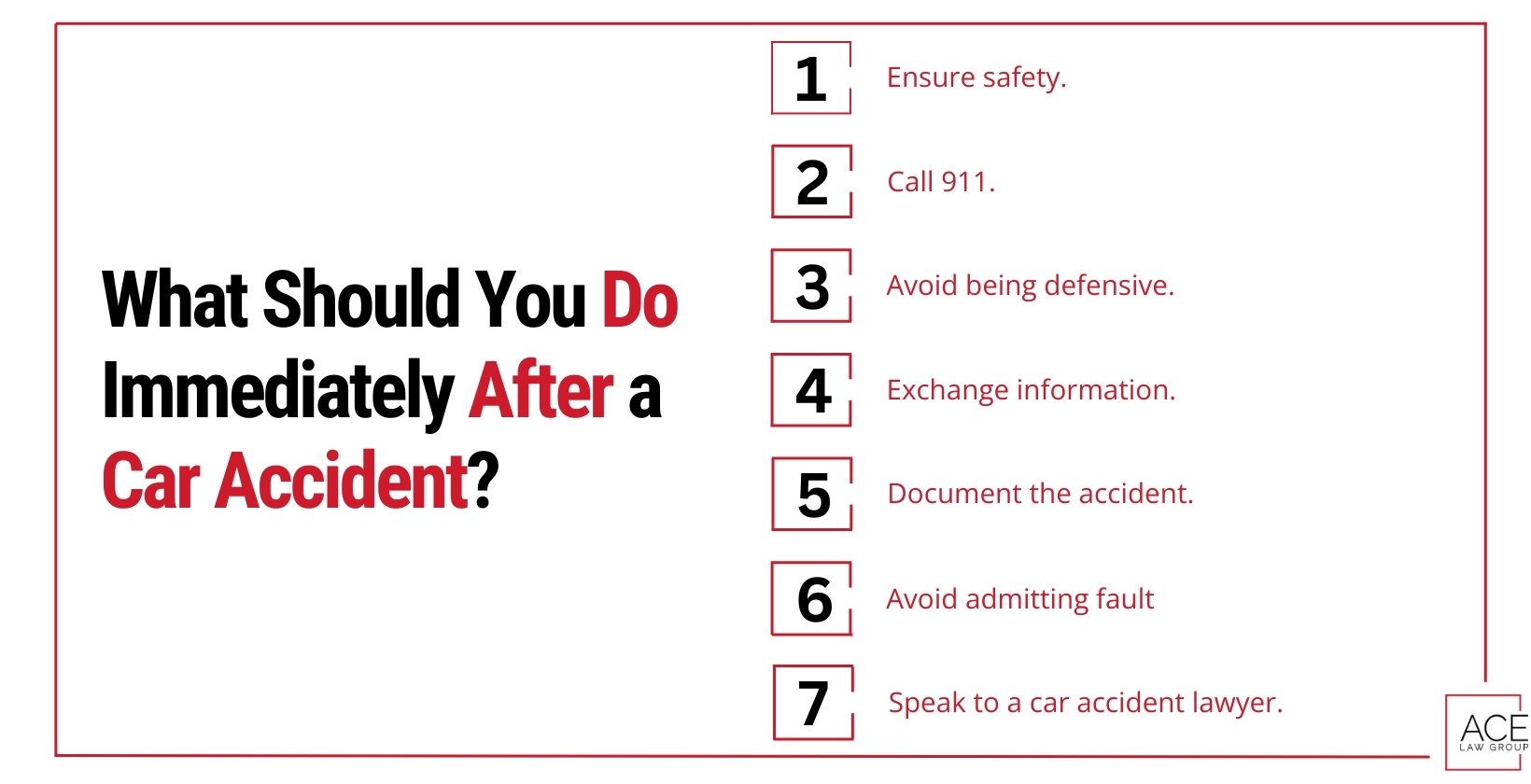 What Should You Do Immediately After a Car Accident?