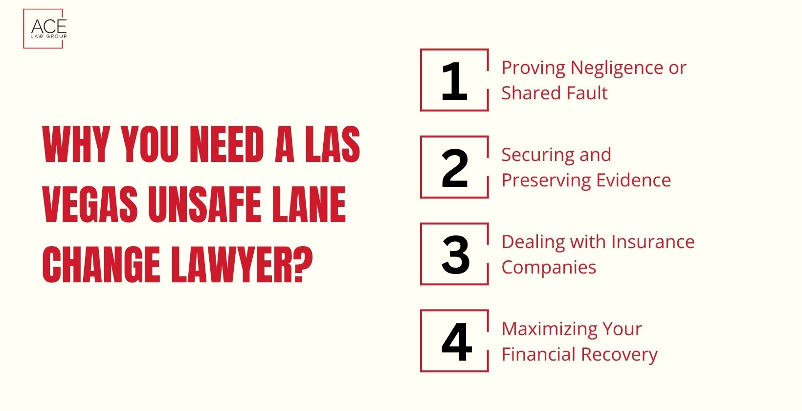Need a Las Vegas Unsafe Lane Change Lawyer