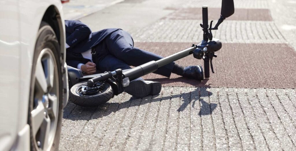 Las Vegas, NV - E-Scooter Rider Injured in Crash on Flamingo Road and Burnham Avenue