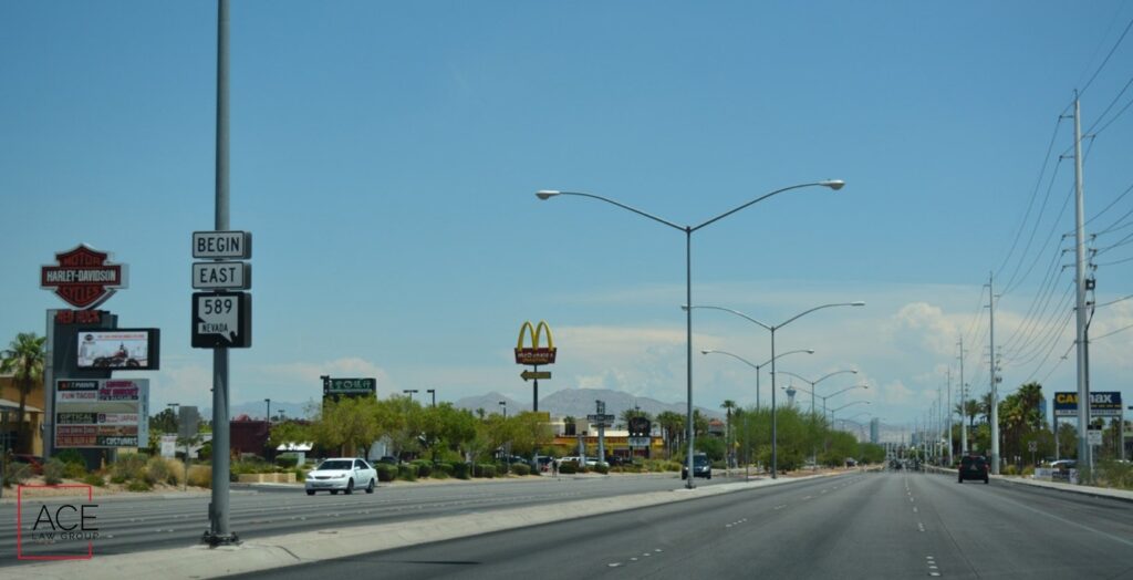 Las Vegas, NV - Pedestrian Killed in Fatal Crash at Nellis Blvd and Sahara Ave