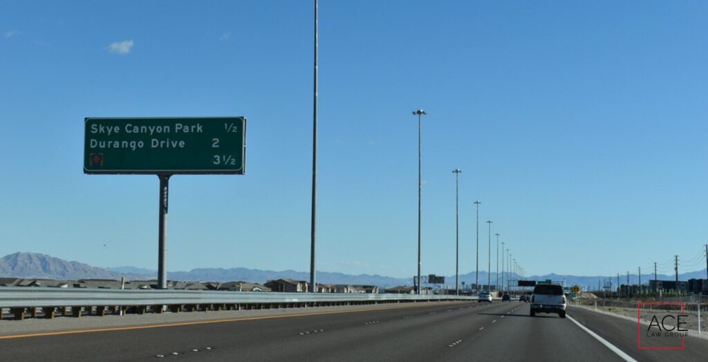 Las Vegas, NV - One Killed, One Injured in Rollover Crash on I-11 Near Casino Center