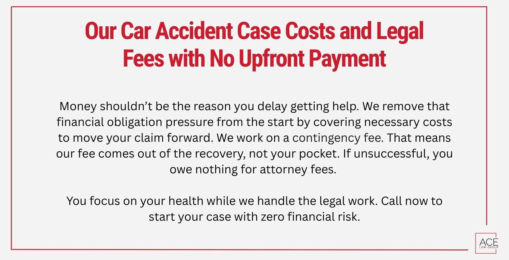 Legal Fees of a Nevada Car Accident Lawyer