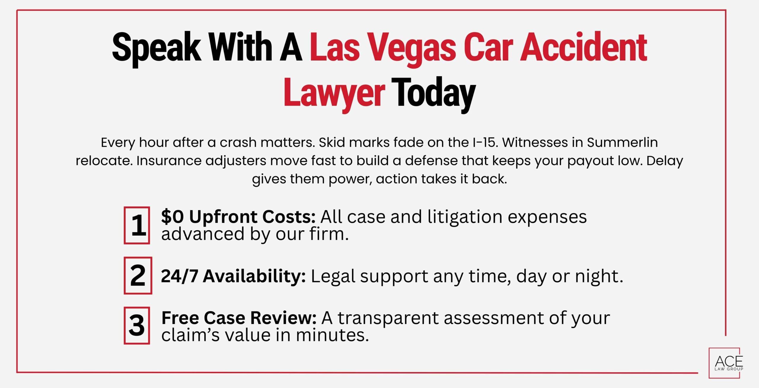 Speak With A Las Vegas Car Accident Lawyer