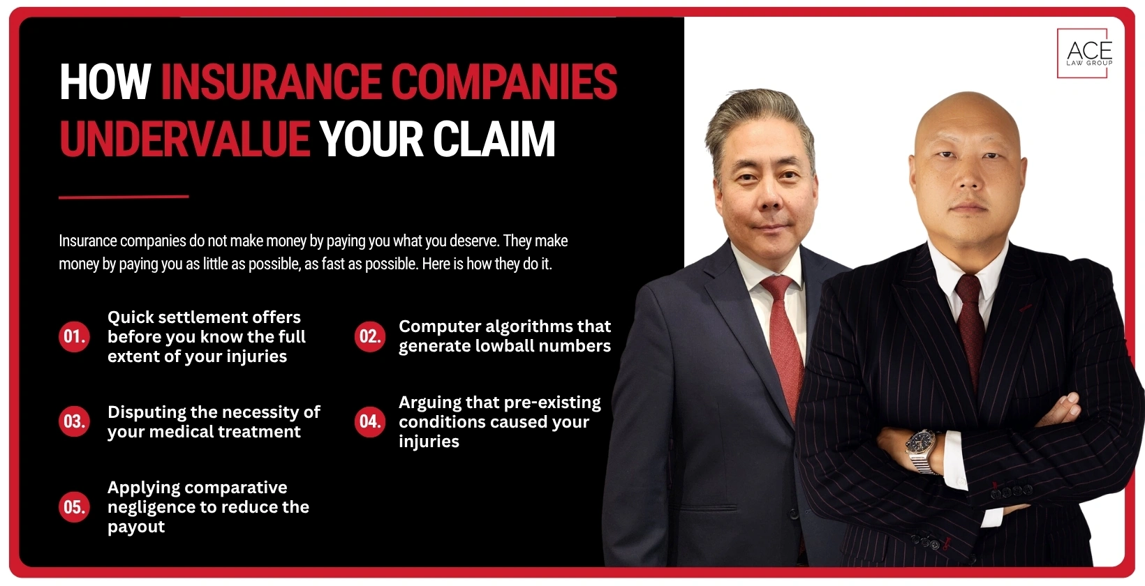 Insurance Companies Undervalue Your Claim