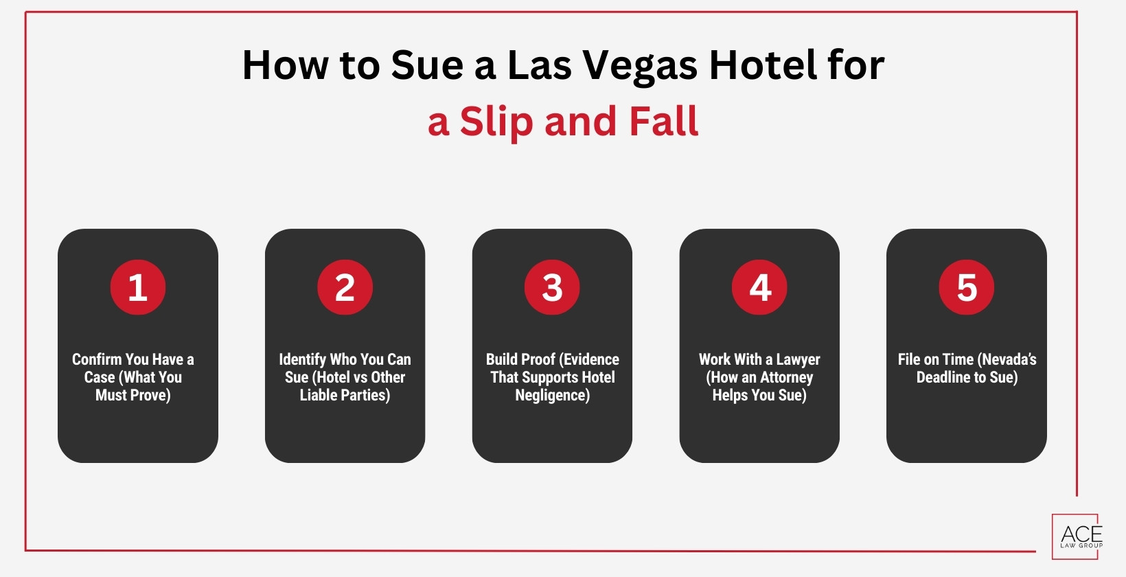 Sue a Las Vegas Hotel for a Slip and Fall