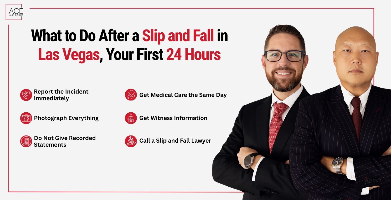 What to Do After a Slip and Fall in Las Vegas