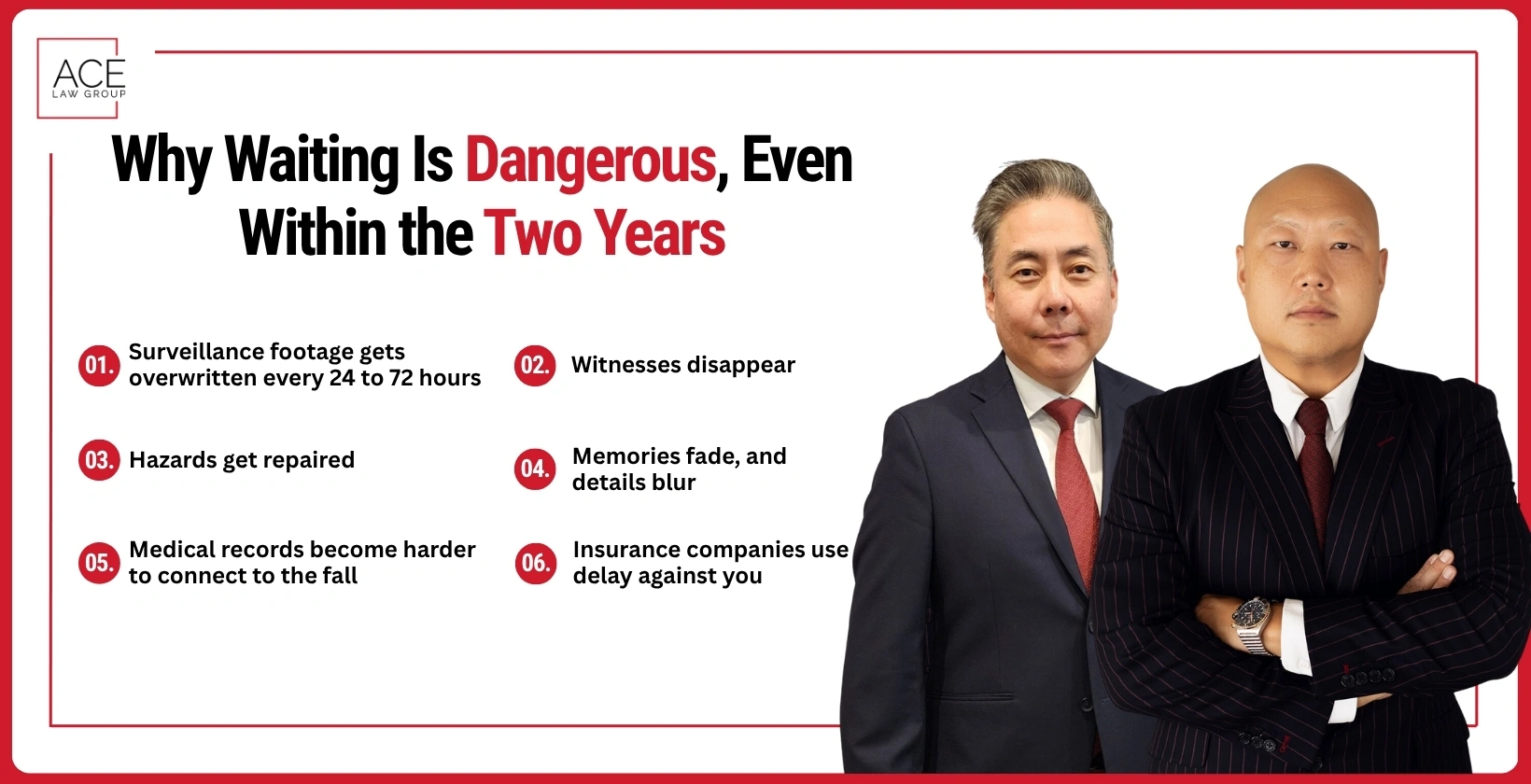 Waiting Is Dangerous in Slip and Fall Cases