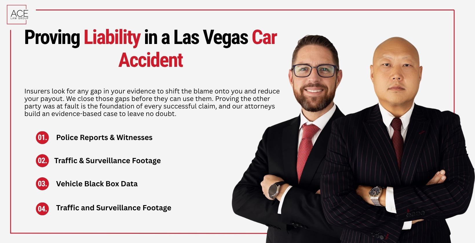 Proving Liability in a Las Vegas Car Accident