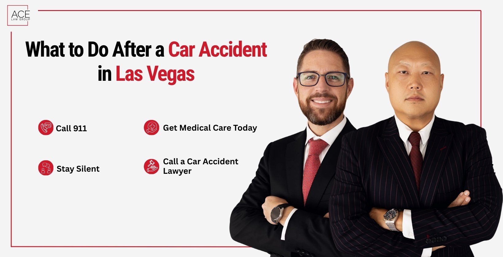 Things to do after a car accident in Las Vegas