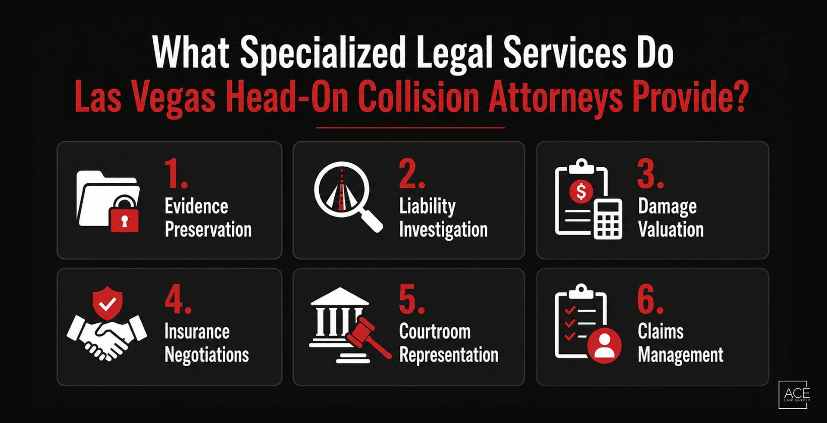 Specialized Legal Services That Las Vegas Head-On Collision Attorneys Provide