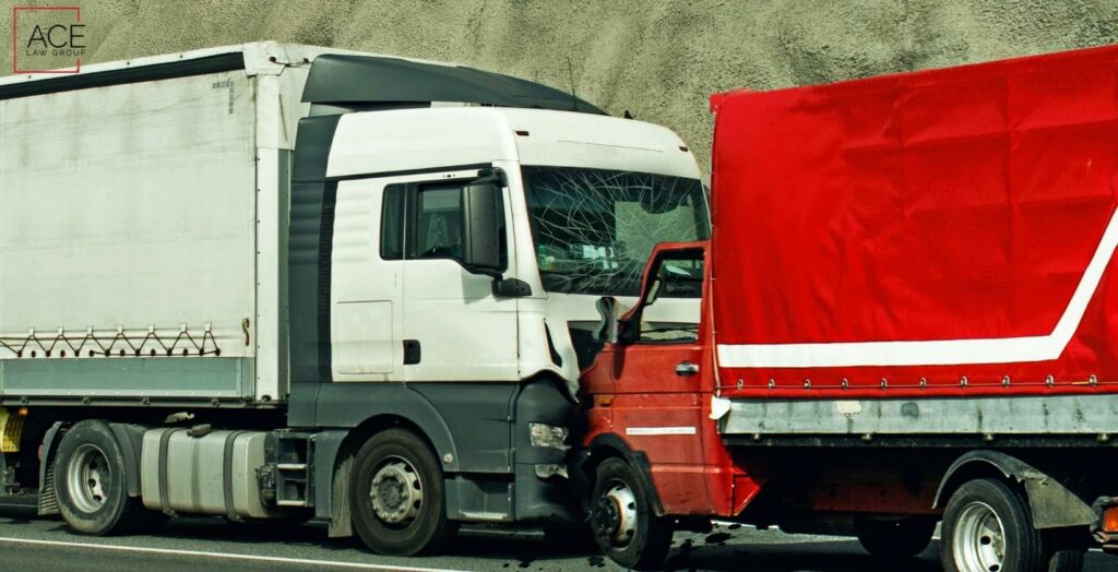 Mesquite, NV - Driver Hospitalized After Head-On Collision Between Two Semi-Trucks on I-15