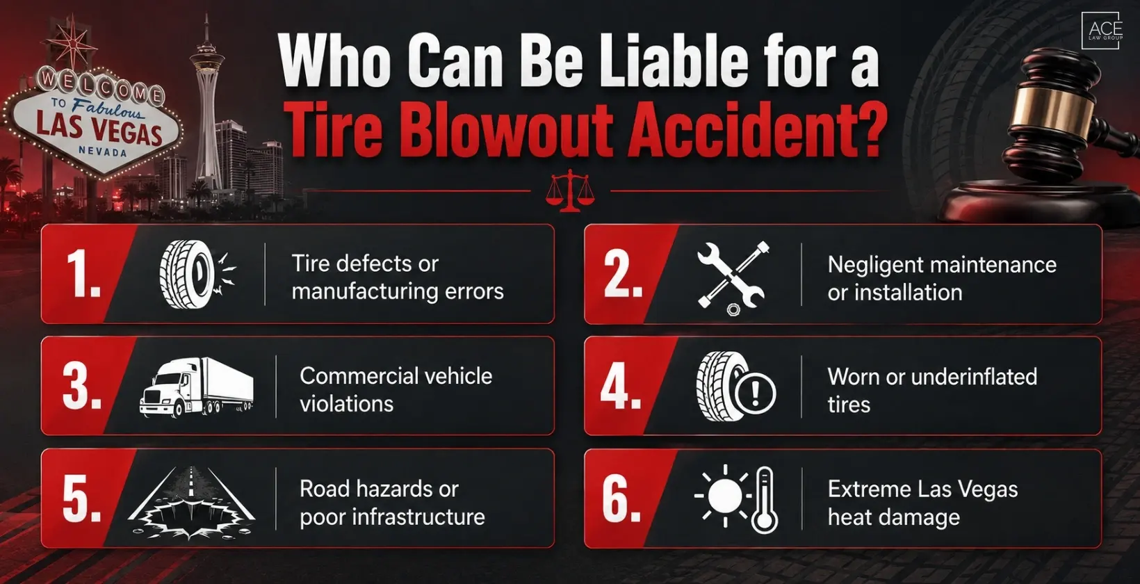 Liable Parties for Tire Blowout Accidents
