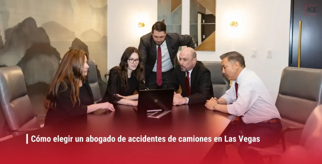 Cómo elegir un abogado de accidentes de camiones en Las Vegas