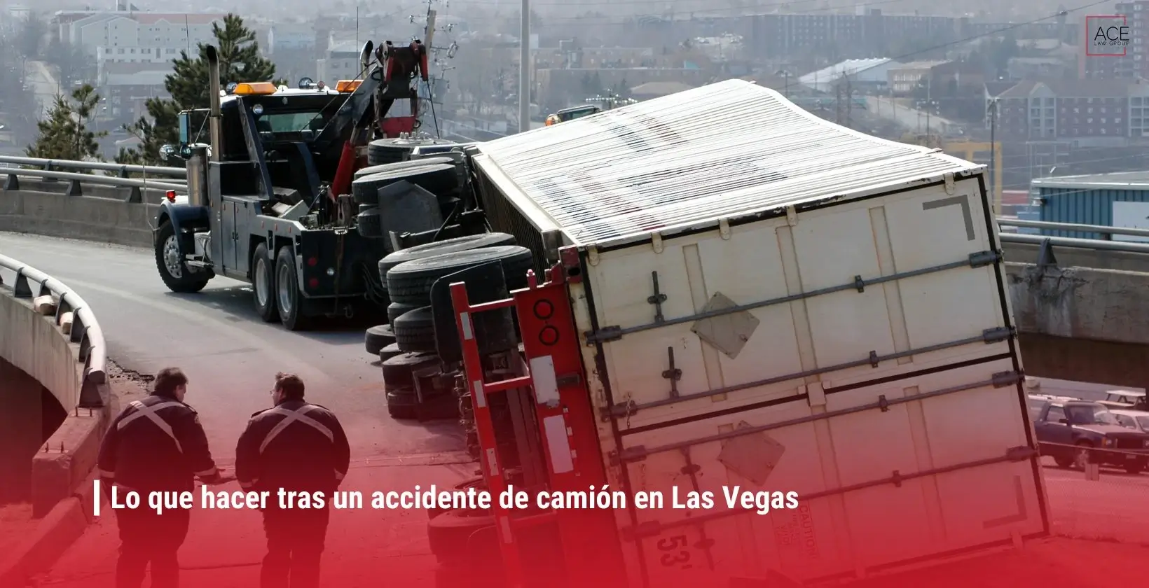 Lo que hacer tras un accidente de camión en Las Vegas, Nevada