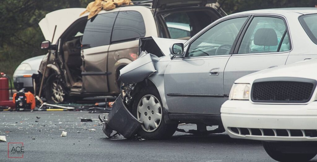Las Vegas, NV - One Hospitalized After Three-Vehicle Crash on Sunset Road