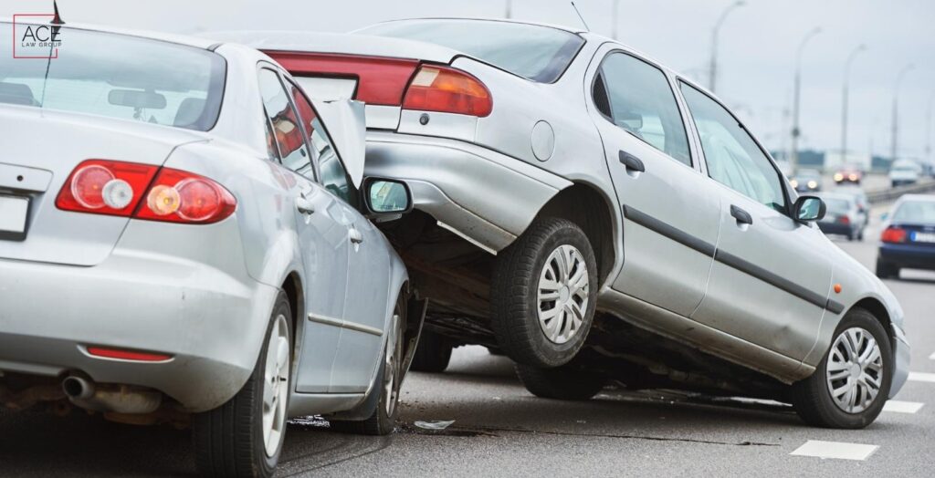 Blue Diamond Road Rollover Crash